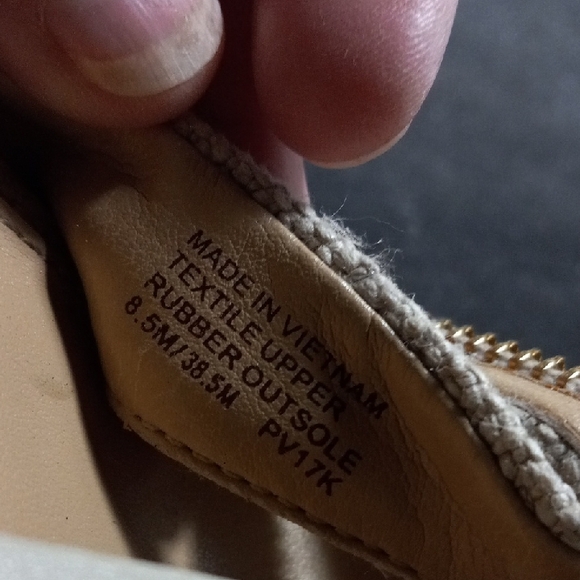 Michael Kors Natural Woven Wedges - Picture 11 of 12